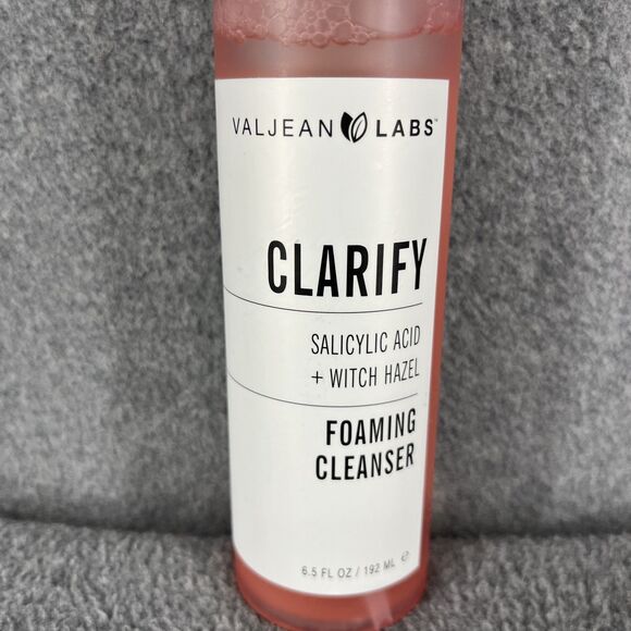 VALJEAN LABS Foaming Cleanser Clarify Salicylic Acid Witch Hazel 6.5 oz - Picture 10 of 11